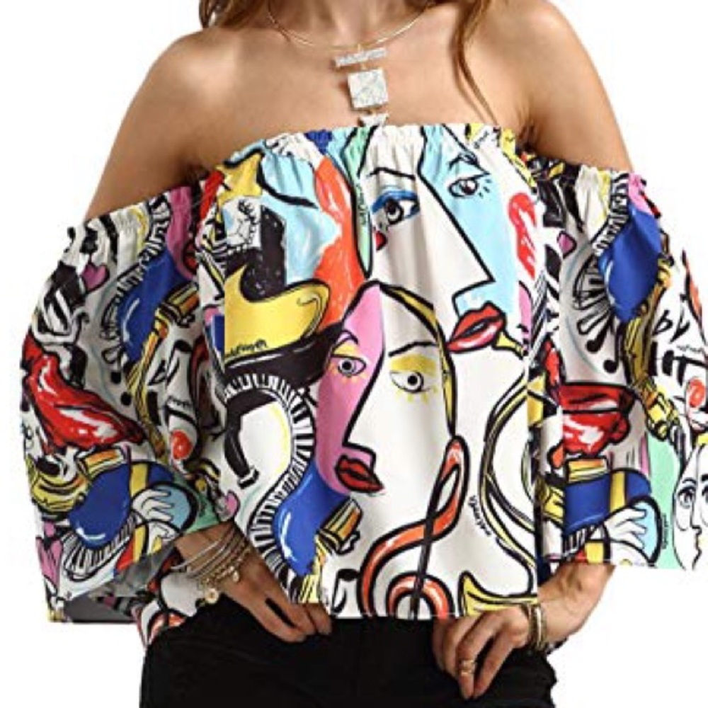 Off the shoulder top